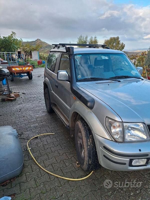 Usata Toyota Land Cruiser 163 CV (119 kW) 2002 Grigio SUV
