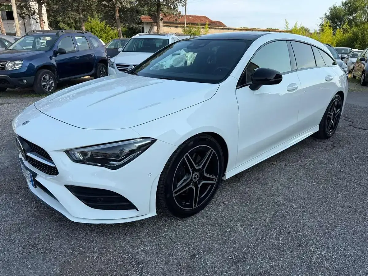Usata Mercedes CLA200 Shooting Brake Premium 150 CV (110 kW) 2019 Bianco Station wagon