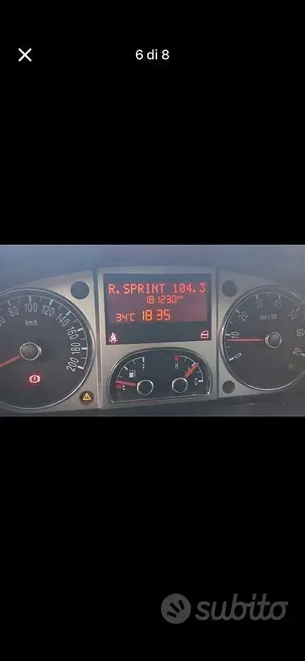 Usata Lancia Musa 95 CV (69 kW) 2012 Bluazzurro Monovolume