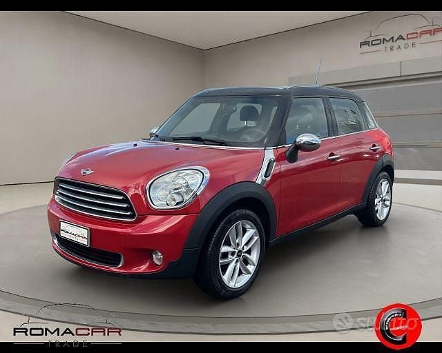 Rosso met Usata 2014 Mini Cooper D Countryman SUV | 5980 € (Super prezzo) - Immagine 1/4