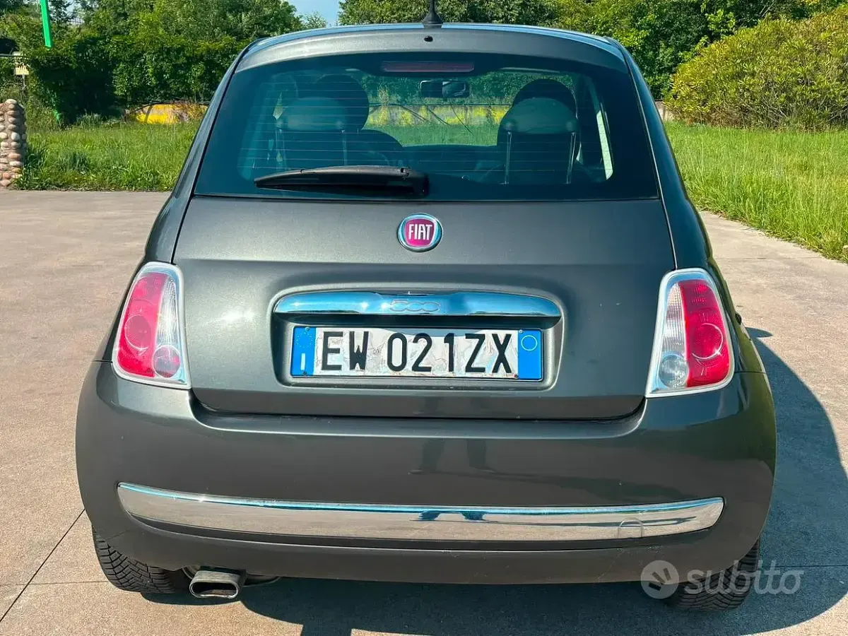 Usata Fiat 500 69 CV (50 kW) 2014 Grigio Berlina