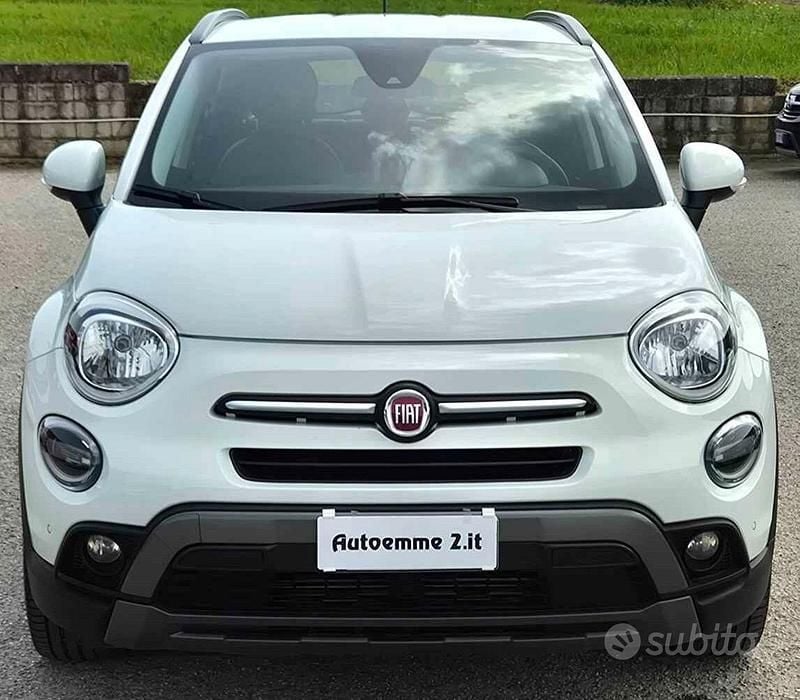 Usata Fiat 500X Cross 130 CV (95 kW) 2021 Bianco SUV