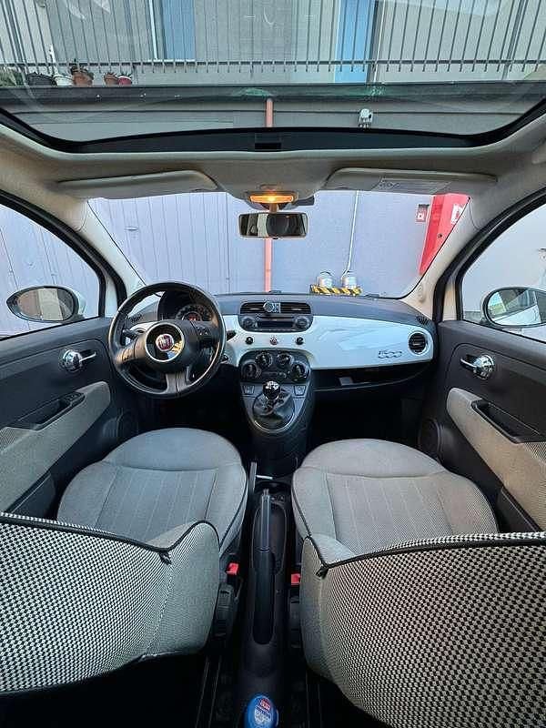 Usata Fiat 500 75 CV (55 kW) 2009 Bianco Cabrio