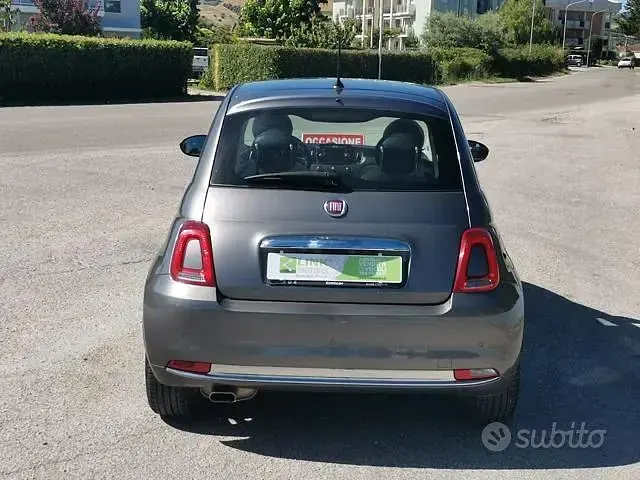Usata Fiat 500 Lounge 69 CV (50 kW) 2019 Grigio Utilitaria