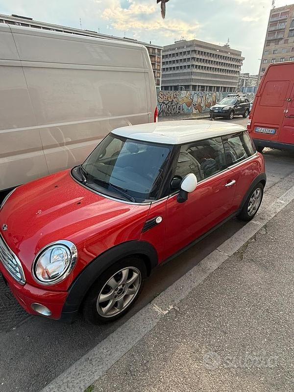 Usata Mini Cooper 2009 Rosso Utilitaria