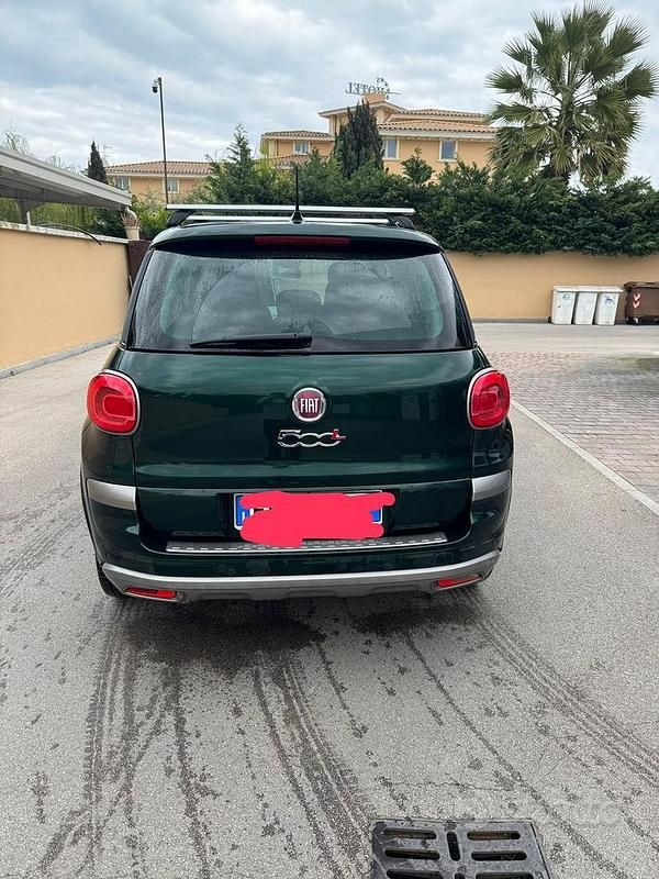 Usata Fiat 500L Cross 95 CV (69 kW) 2017 Verde Monovolume