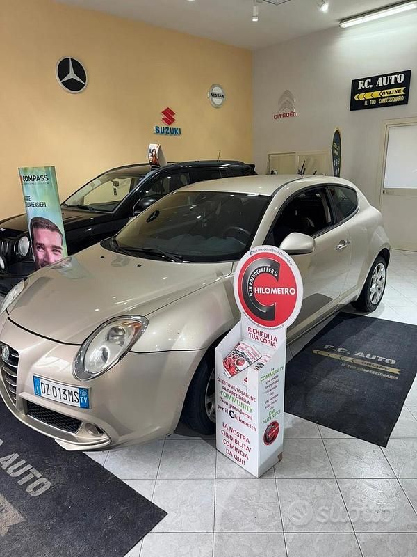 Usata Alfa Romeo MiTo Distinctive 119 CV (87 kW) 2010 Marrone Utilitaria