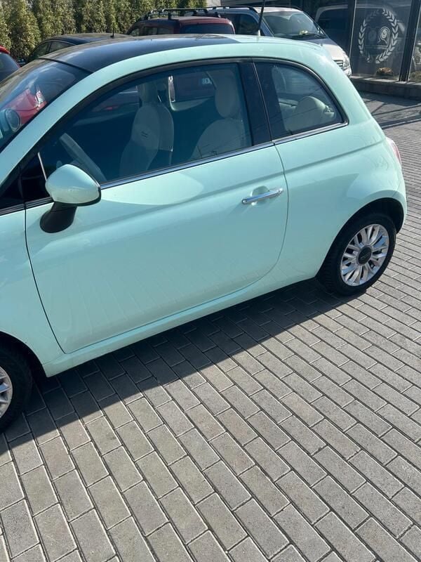Usata Fiat 500 Lounge 95 CV (69 kW) 2016 Verde Berlina
