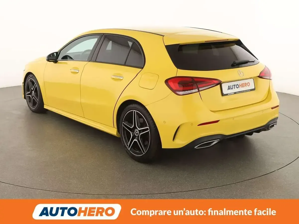 Usata Mercedes A220 Premium 190 CV (139 kW) 2020 Giallo Berlina
