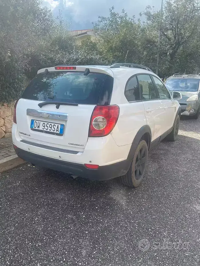 Usata Chevrolet Captiva 127 CV (93 kW) 2009 Bianco SUV