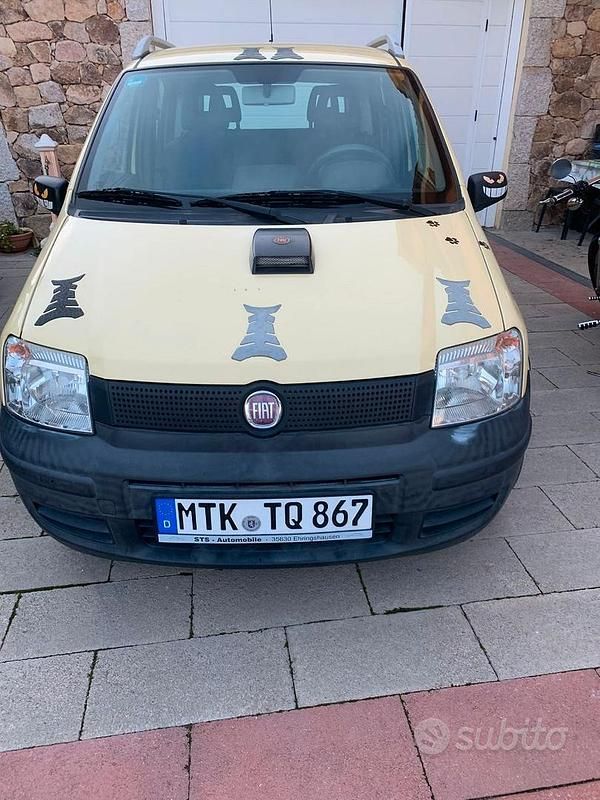Usata Fiat Panda 2009 Giallo Berlina