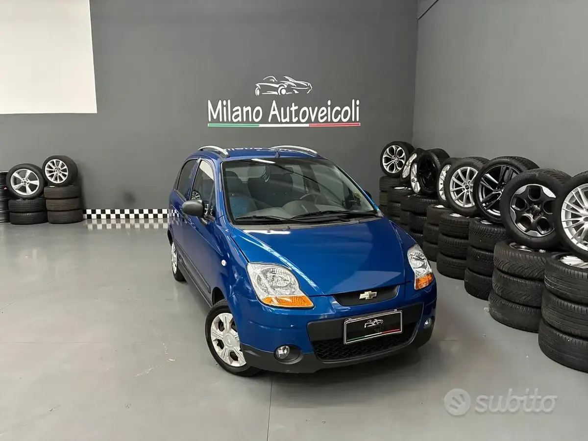 Usata Chevrolet Matiz SE 52 CV (38 kW) 2007 Blu Utilitaria