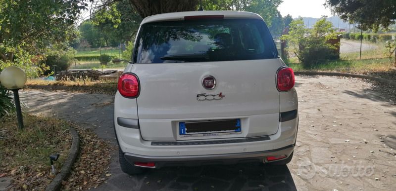 Usata Fiat 500L Cross 95 CV (69 kW) 2017 Bianco Monovolume