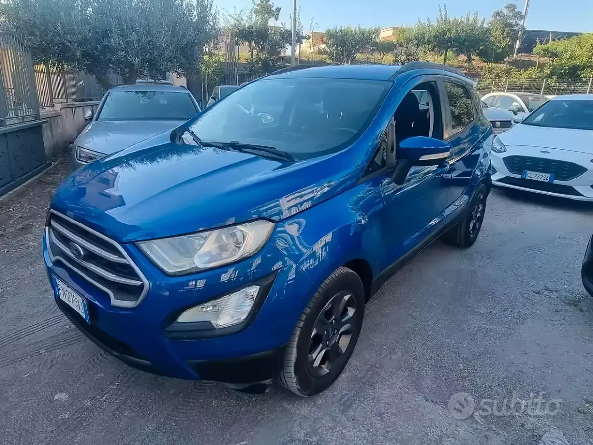 Usata Ford Ecosport Titanium 99 CV (72 kW) 2018 Blu SUV