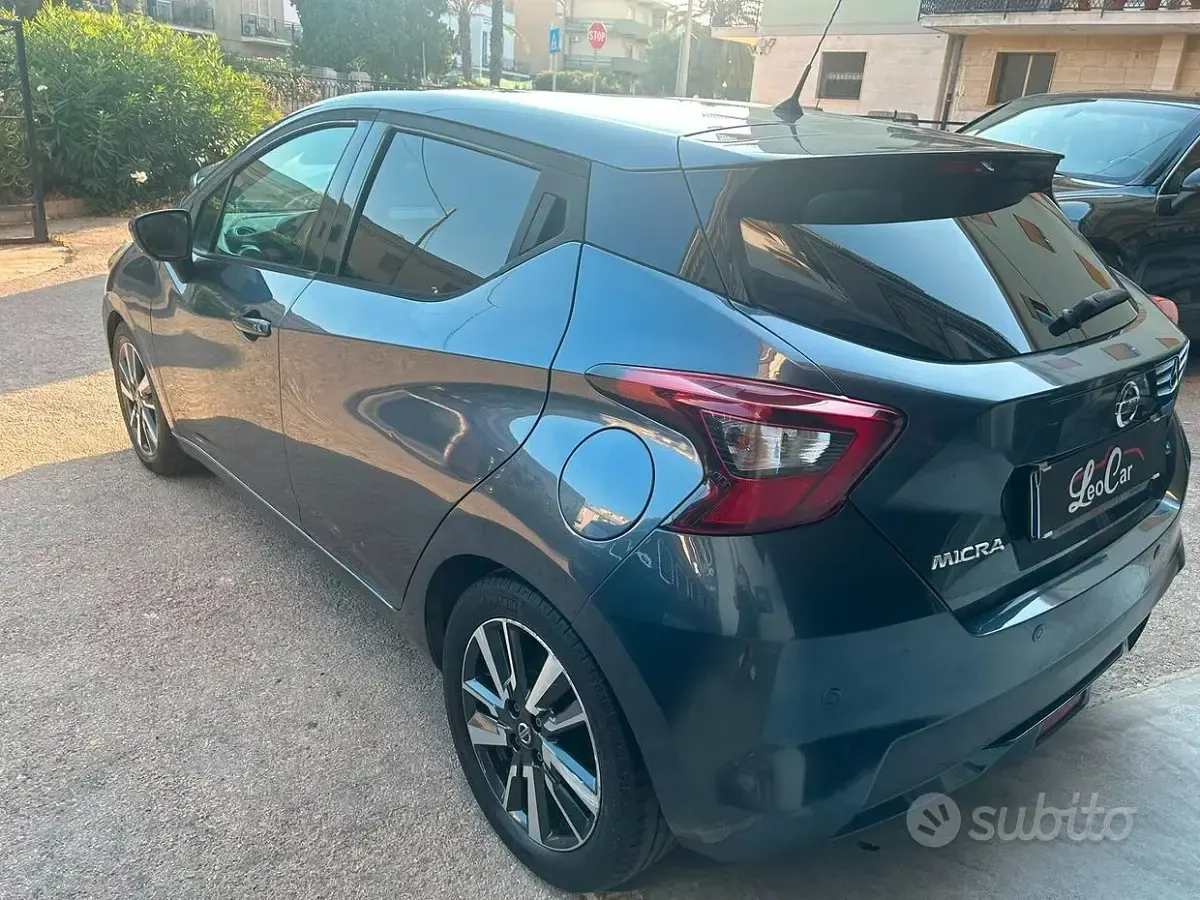Usata Nissan Micra Acenta 90 CV (66 kW) 2017 Nero Utilitaria