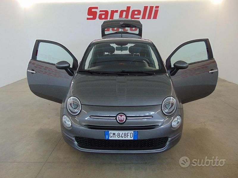 Usata Fiat 500 Club 70 CV (51 kW) 2022 Grigio scuro Utilitaria