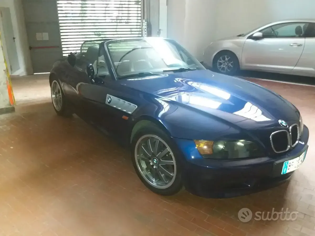 Usata BMW Z3 140 CV (102 kW) 1997 Blu Cabrio