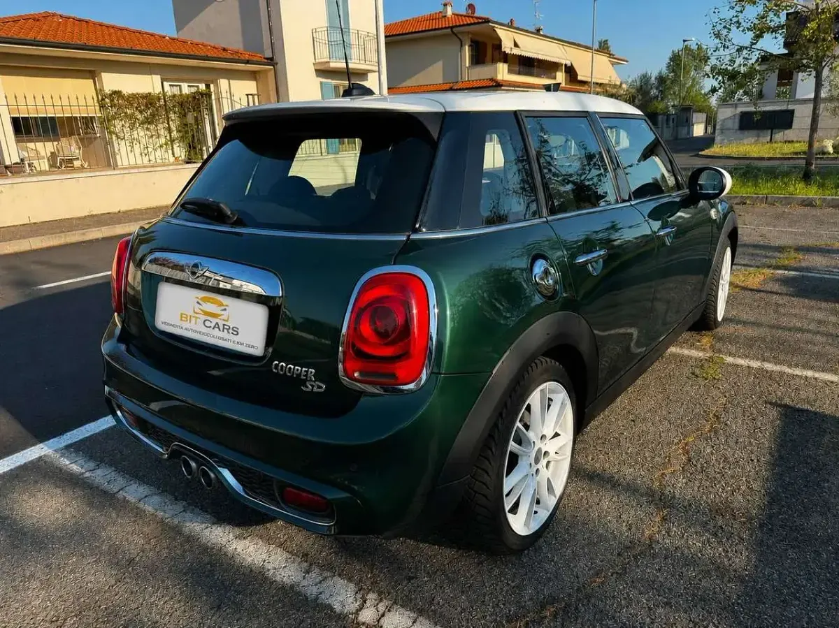 Usata Mini Cooper SD 170 CV (125 kW) 2014 Verde londra Utilitaria