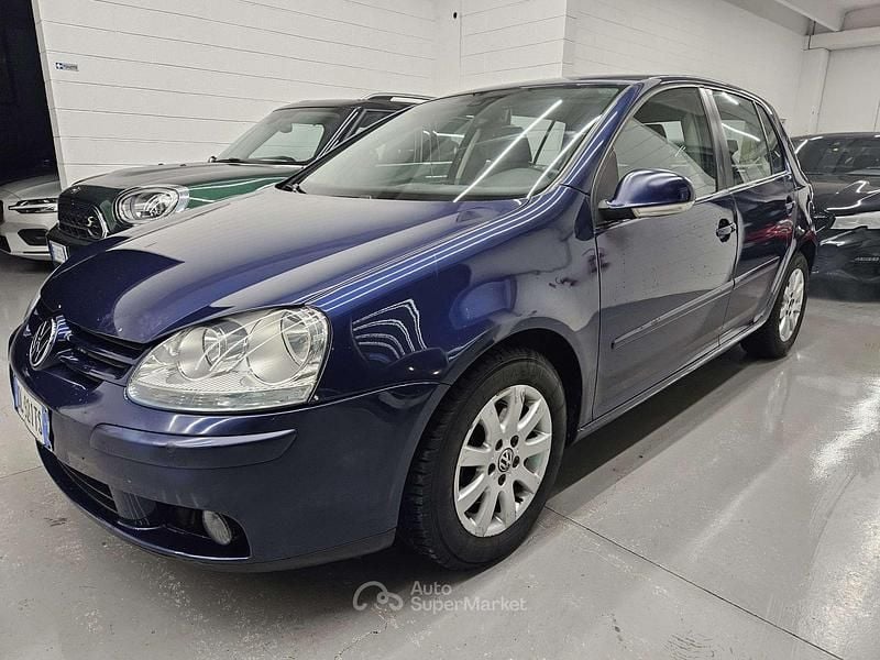 Usata VW Golf VI 140 CV (102 kW) 2008 Blu Utilitaria