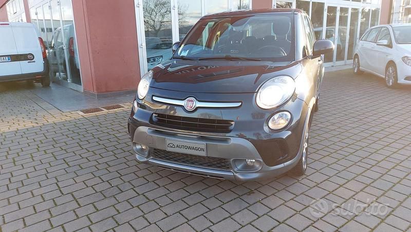 Usata Fiat 500L Trekking 85 CV (62 kW) 2014 Grigio Monovolume
