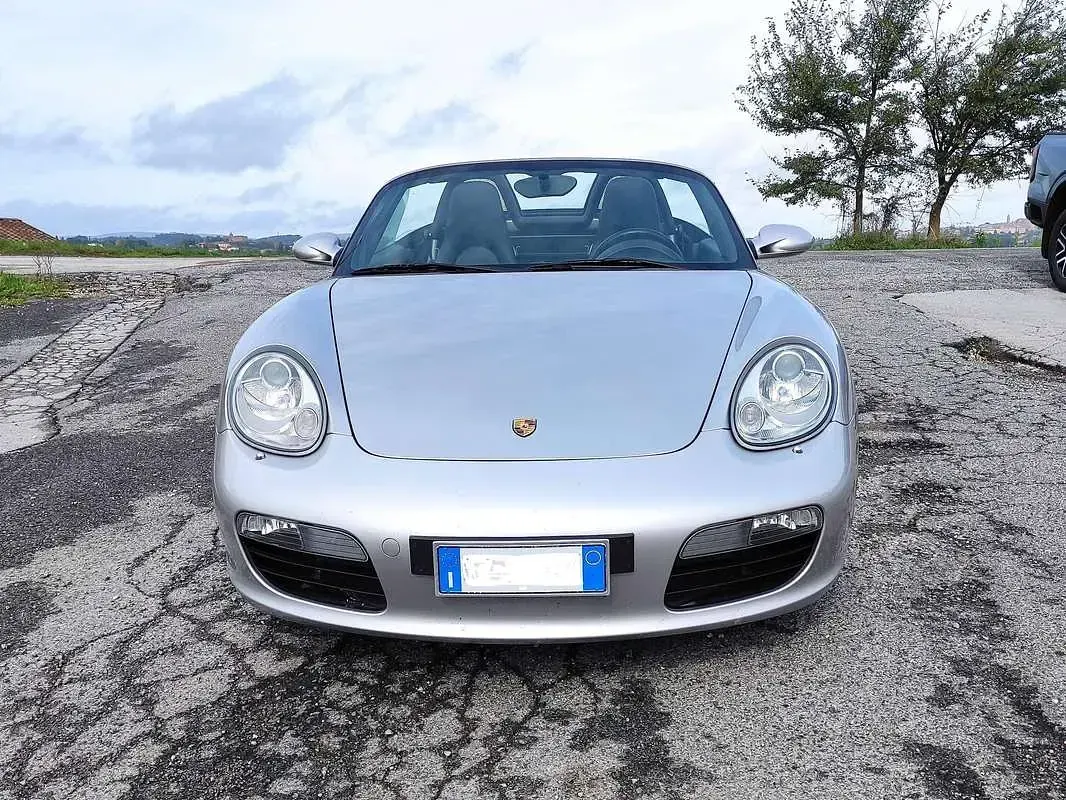 Usata Porsche Boxster 241 CV (177 kW) 2005 Argento Cabrio