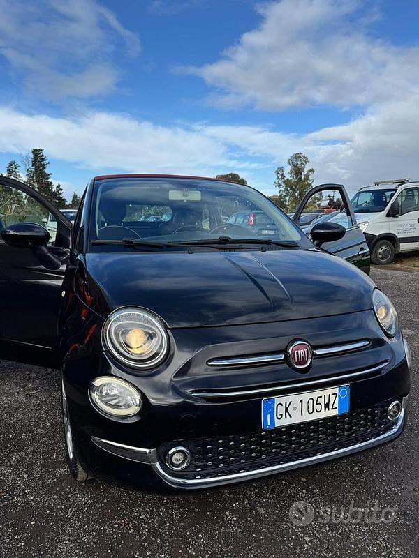 Blu Usata 2017 Fiat 500 Cabrio | 8000 € - Immagine 1/4