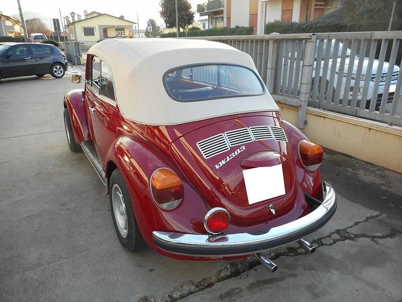 Usata VW Beetle Cabriolet 43 CV (31 kW) 1975 Rosso Cabrio
