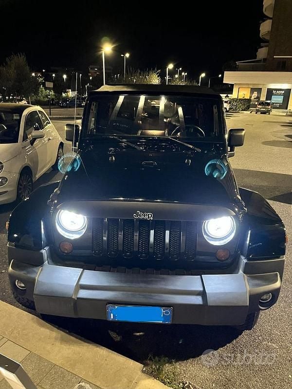 Begagnad Jeep Wrangler Sahara 177 HK (130 kW) 2009 Svart SUV