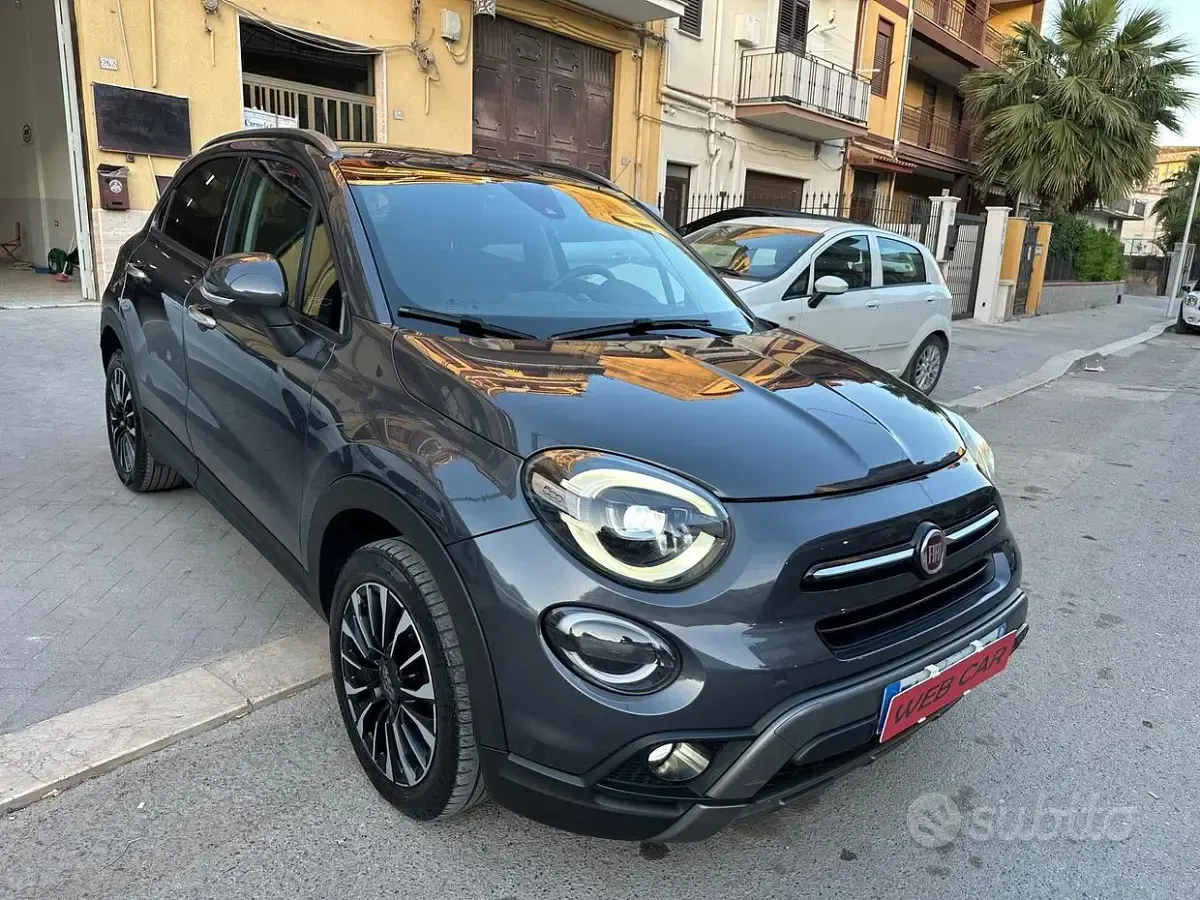 Usata Fiat 500X Cross 120 CV (88 kW) 2019 Grigio SUV
