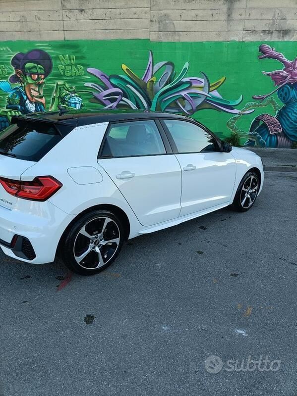 Usata Audi A1 S-Line 95 CV (69 kW) 2021 Bianco Utilitaria