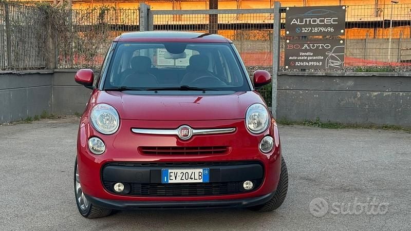 Usata Fiat 500L Lounge 84 CV (61 kW) 2014 Rosso Monovolume