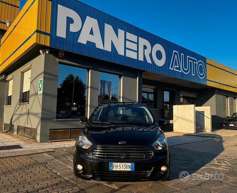 Usata Ford Ka Plus Ultimate 86 CV (63 kW) 2017 Nero Utilitaria