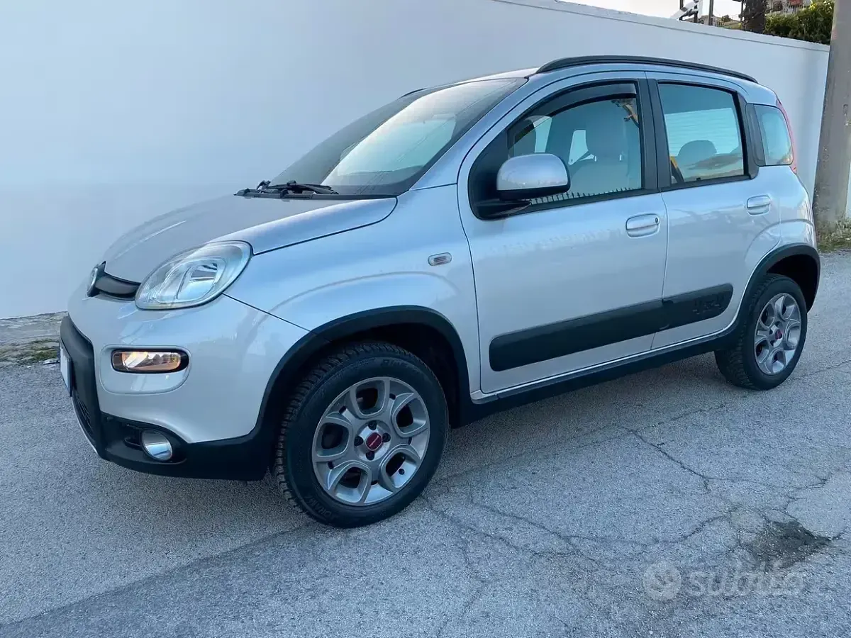 Usata Fiat Panda 4x4 S 75 CV (55 kW) 2014 Grigio Utilitaria