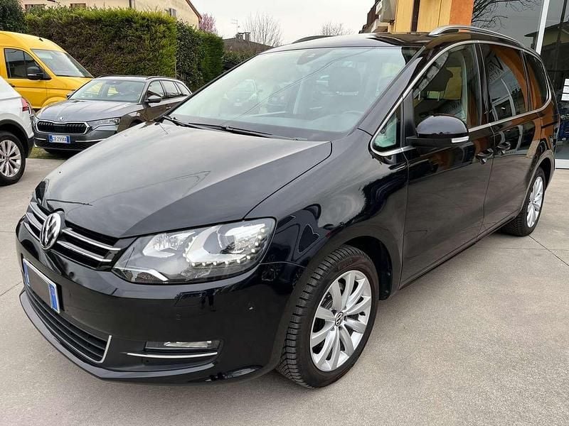 Usata VW Sharan Executive 184 CV (135 kW) 2017 Deep black Monovolume
