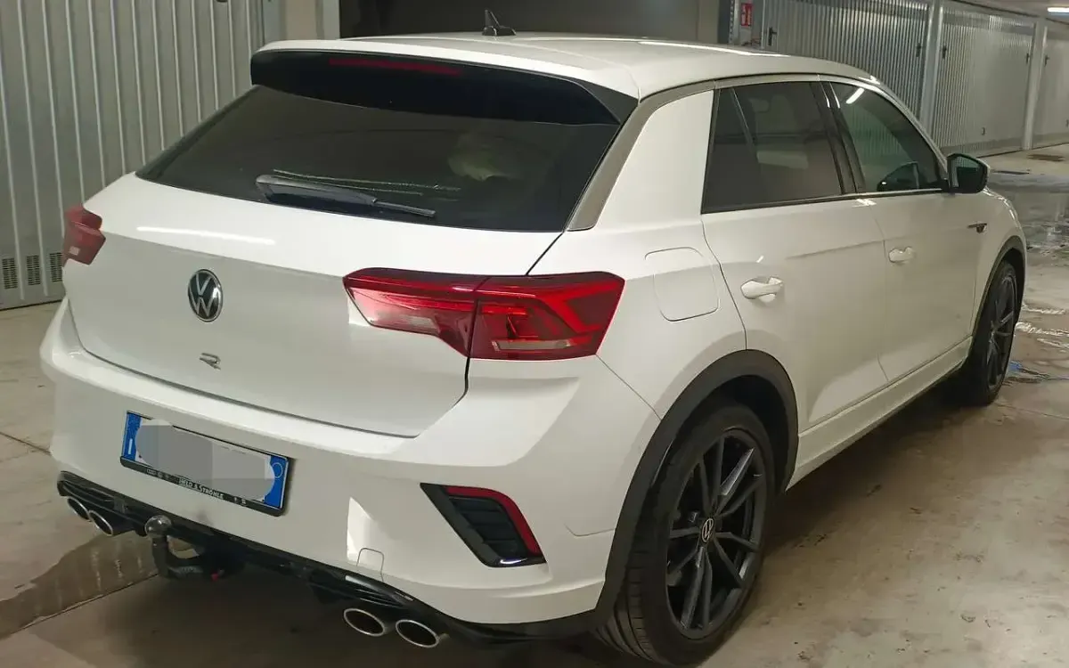 Usata VW T-Roc R 300 CV (220 kW) 2021 Bianco SUV