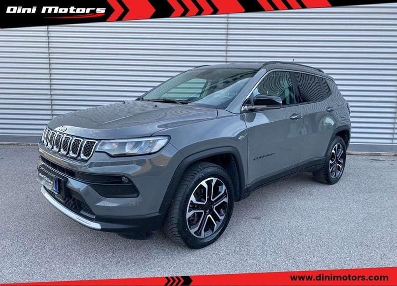 Usata Jeep Compass Limited 190 CV (139 kW) 2021 Grigio SUV
