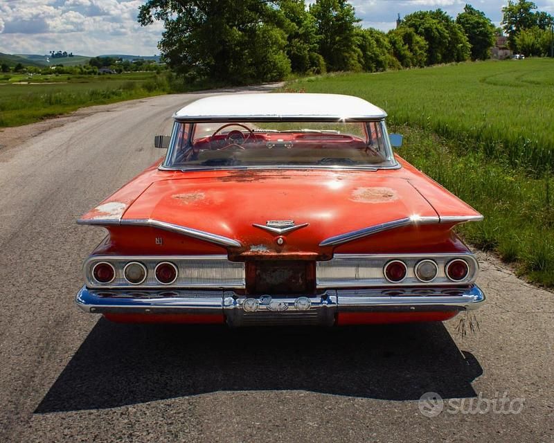 Usata Chevrolet Impala 200 CV (147 kW) 1960 Rosso Berlina