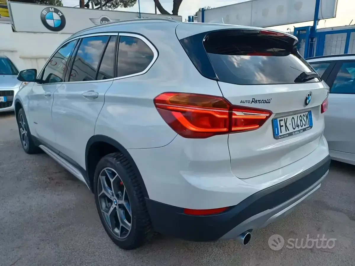 Usata BMW X1 xLine 150 CV (110 kW) 2017 Bianco SUV