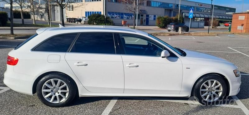 Usata Audi A4 Ambiente 136 CV (100 kW) 2015 Bianco Station wagon