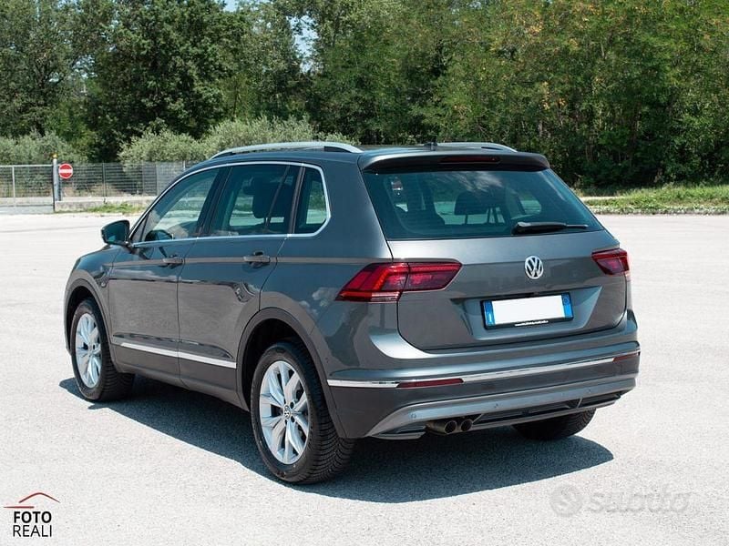 Usata VW Tiguan Advance 150 CV (110 kW) 2019 Grigio SUV