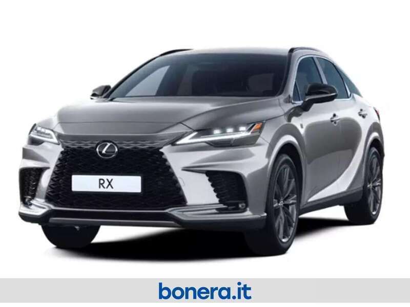 Nuova Lexus RX450h 309 CV (227 kW) 2025 F white SUV