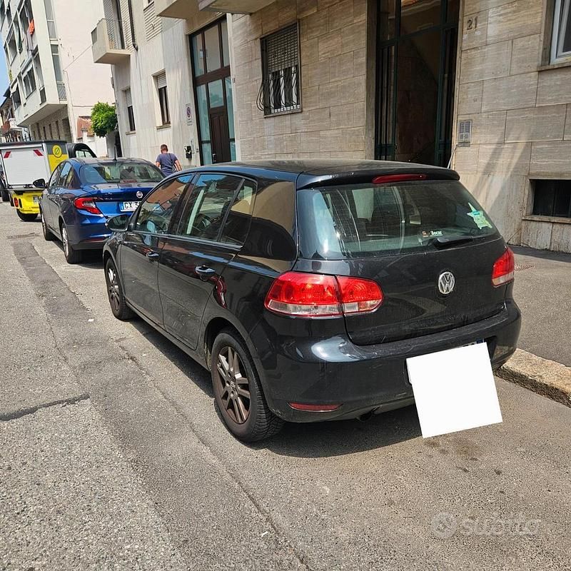 Usata VW Golf VII 2012 Nero Berlina