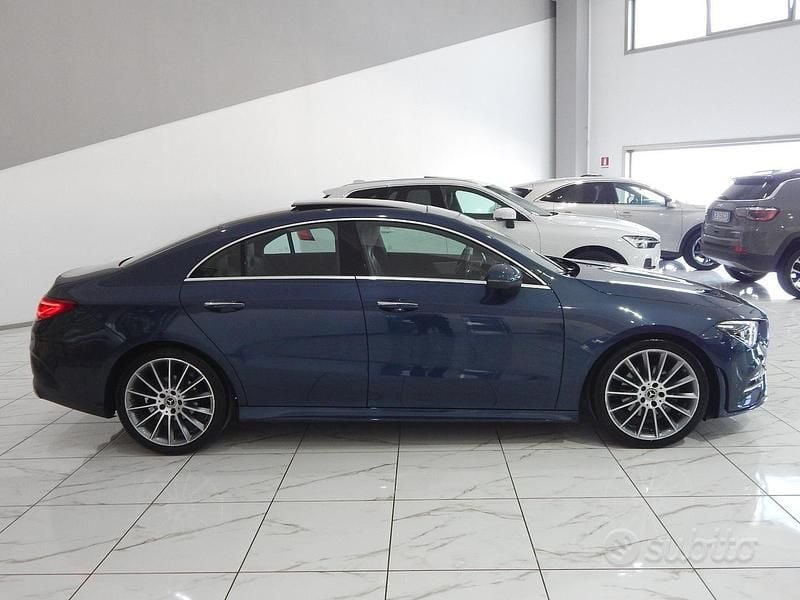 Usata Mercedes CLA180 Premium 116 CV (85 kW) 2020 Blu Berlina