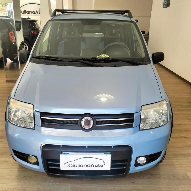 Usata Fiat Panda 4x4 Climbing 74 CV (54 kW) 2010 Blu Utilitaria