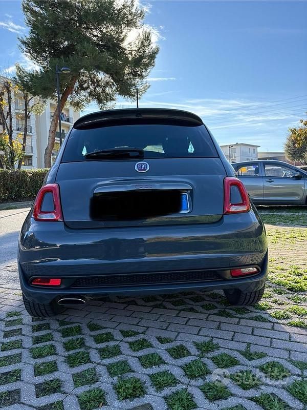 Usata Fiat 500 S 69 CV (50 kW) 2017 Grigio Utilitaria