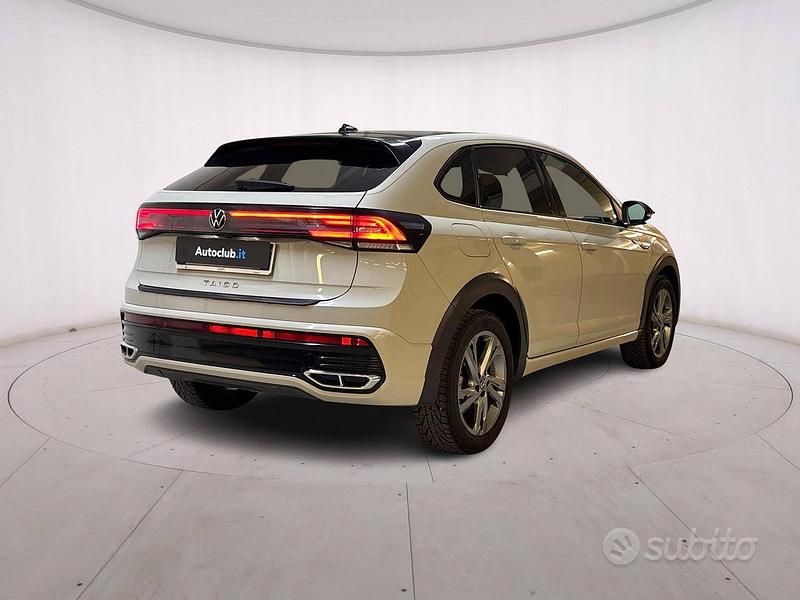 Usata VW Taigo R-line 110 CV (80 kW) 2022 Bianco SUV
