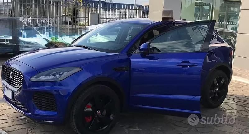 Usata Jaguar E-Pace R-Dynamic 150 CV (110 kW) 2019 Blu SUV