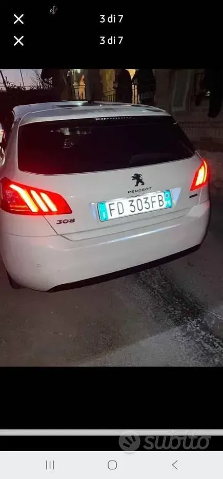 Usata Peugeot 308 120 CV (88 kW) 2016 Berlina