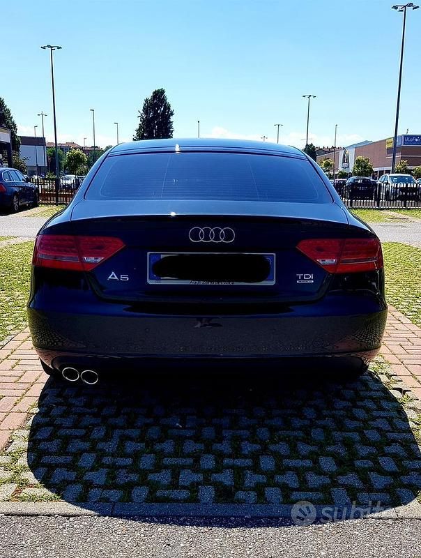 Usata Audi A5 170 CV (125 kW) 2011 Nero Coupé