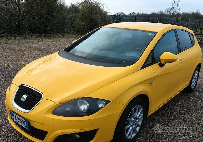 Usata Seat Leon 2010 Giallo Utilitaria